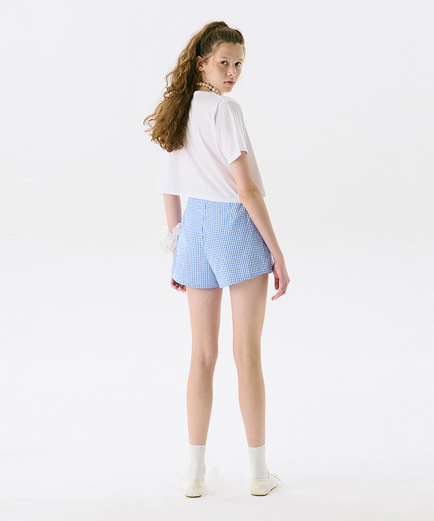 JUNEJUNE SPACE Pattern Shorts_Light Blue