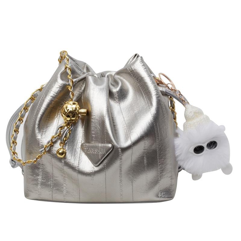 Liten väska Dam Ny Kedja Messenger Väska Axel Hinkväska