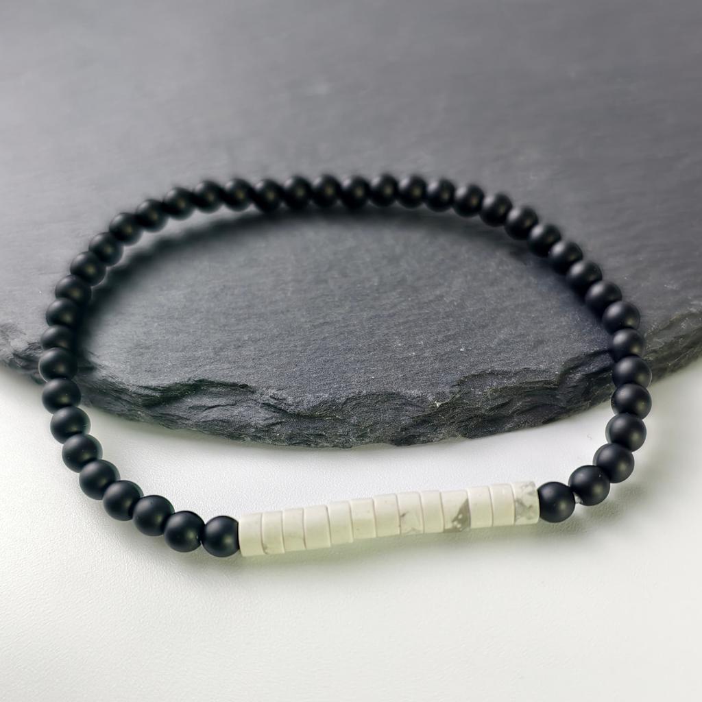 Minimalist 4mm Bead Bracelet Unisex Emperor Onyx Small Stone Braclet Meditation Yoga Strand Braslet Couple Brazalete Pulsera
