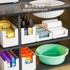 Cabinet Storage Box Snack Sundries Storage Basket Household Kitchen Organizing Box Desktop Right Angle Storage Box Shelf