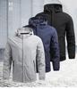 Men's Spring & Autumn Casual Hooded Baseball Jacket - Fashionable, Simple, Reversible.