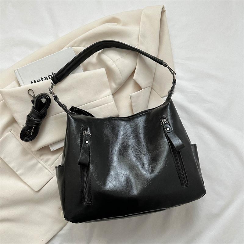 Trendy Women's Casual Tote Bag Stylish Large Capacity Pu Shoulder Bag For Daily Use