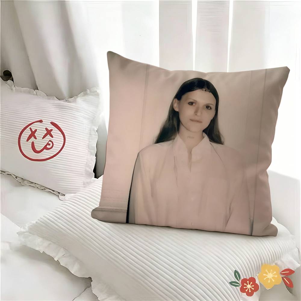 pc Ethel Cain Pillow Case Fashion Square Pillowcase Bedroom Sofa Room Ins Decoration Leisure