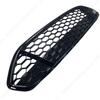 Car Front Bumper Radiator Grille For Ford Fusion Mondeo 2013-2016 Honeycomb Mesh Center Racing Grille Cover Gloss Black ABS