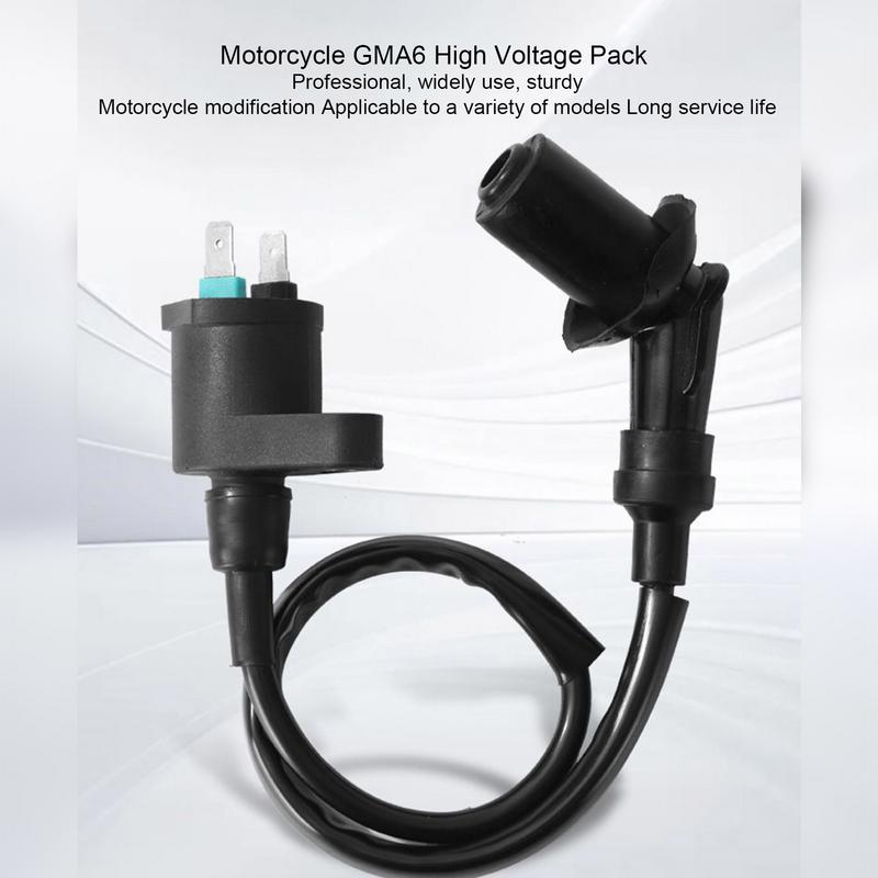 Universal 12V Motorcycle High Voltage Package Beach Ignition Coil Racing Ignition Coil Motorcycle Replacement Accessories