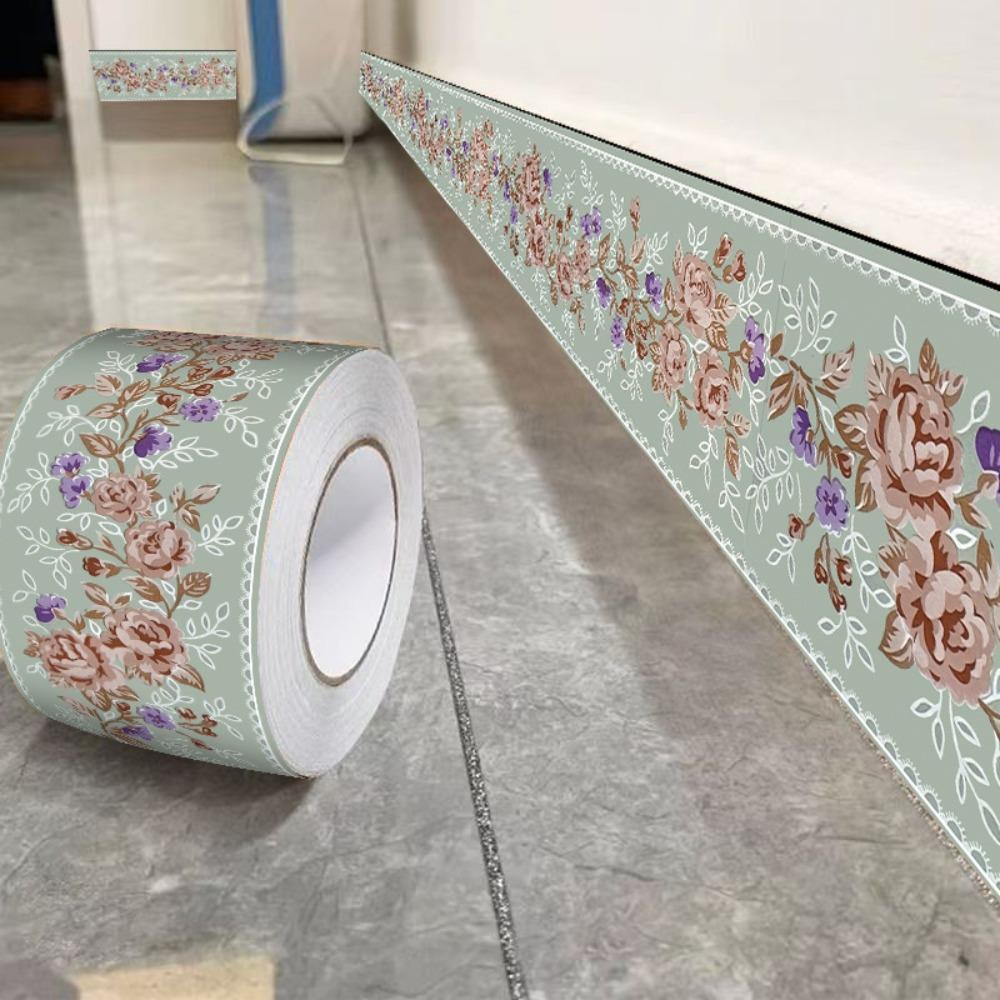 Samolepicí soklová lišta na zeď Zesílená samolepka na zeď DIY Lišta Obývací pokoj