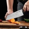 7inch Chef's Knife Hand Forged Kitchen Knives High Chromium Carbon Steel Chopping Knife Cooking Meat Vegetable Knife with Box