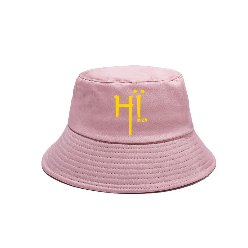 Hi Ibiza Bucket Hoed Pet Unisex Dames Unisex Panama Pet Buiten Zomer Verstelbaar Hi Ibiza Club Bob Hoeden MZ