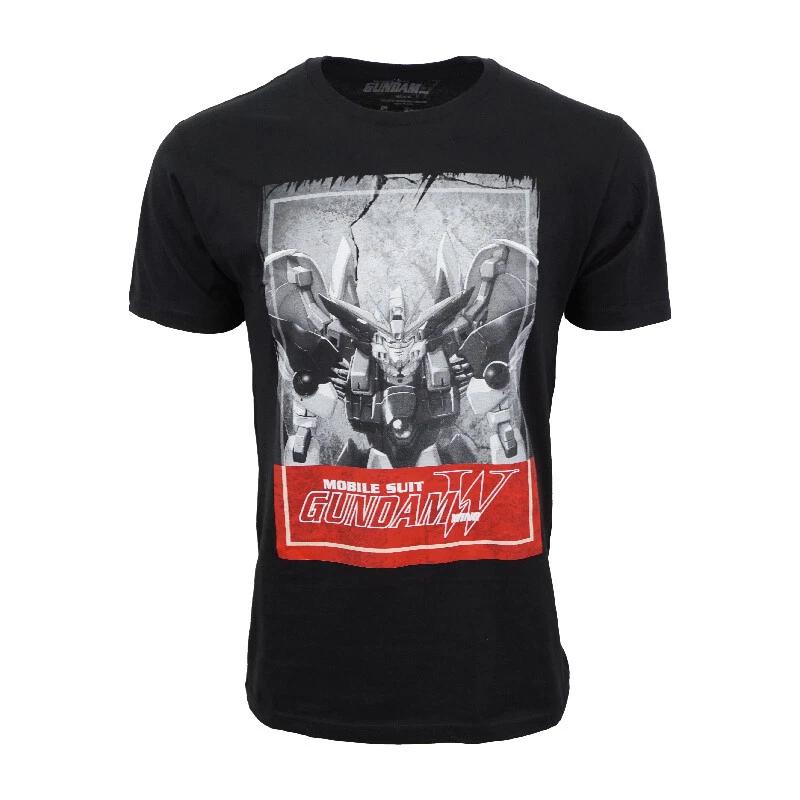 GUNDAM MOBILE SUITE WINGE TEE BLACK M