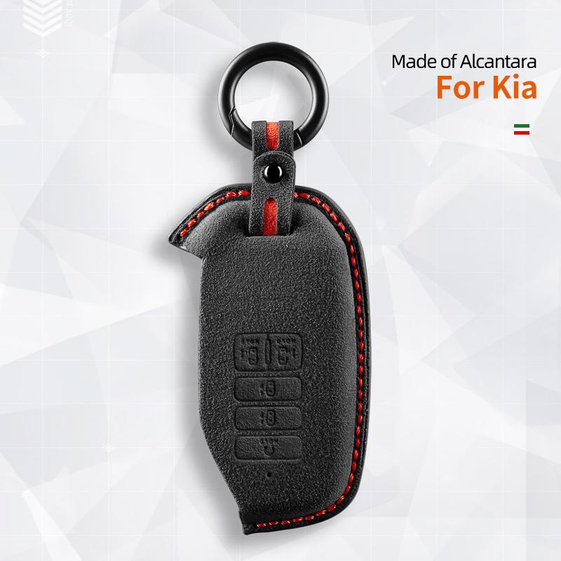 For Kia Car Key Case Rio Sorento K4 Cerato Forte Picanto Stonic Carnival Niro Morning Verna Sportage Gt Line Seltos Keychain