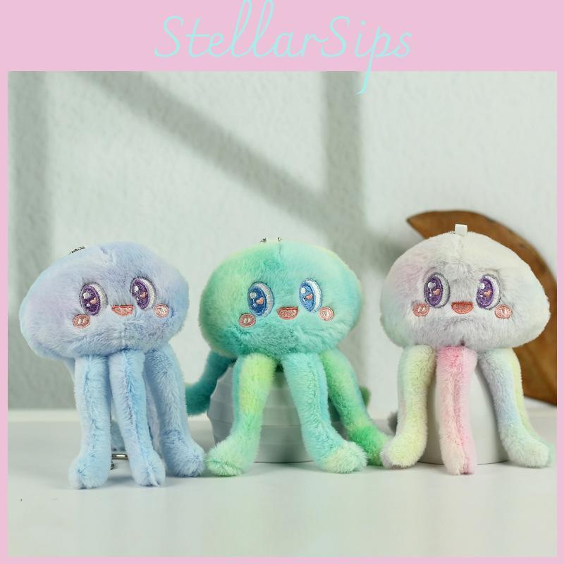 Adorable Creative Plush Octopus Keychain Soft Stuffed Animal Toy For Kids And Adults