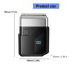 Travel Friendly Rechargeable Electric Shaver Waterproof Electric Shaver ABS Texture Suitable for Men Wet and Dry Use
