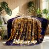 Custom Name Personalized Saint Seiya Print Blanket, Home Decor, Bedroom, Sofa, Camping, Couch, Gifts for Birthday Christmas