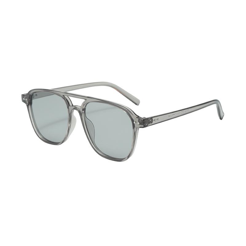 High-End Retro Aviator Sunglasses: European & American Street Style, Anti-UV Protection for Men