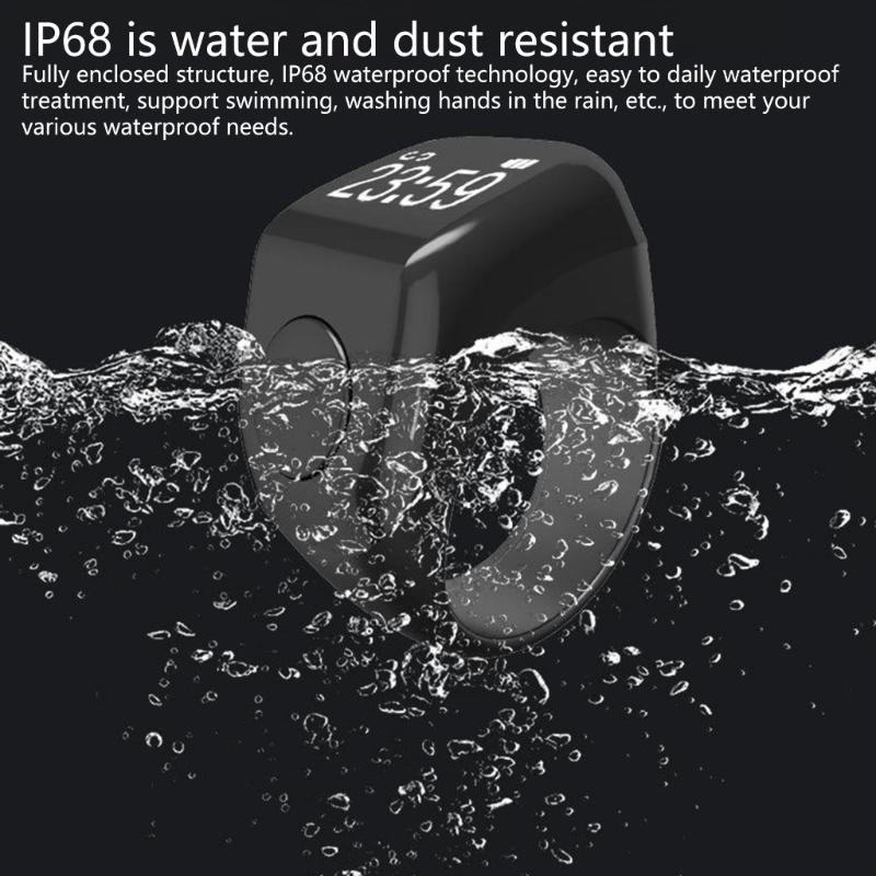 Intelligent Electronic Finger Rings Counter With Heart Rate And Blood Oxygen Monitoring For Religious Ceremonies Prayer