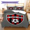 FC Spartak Trnava Pattern Bedding,Quilt Set Quilt Cover Pillowcase Home Birthday Gift(1 * duvet cover + 2 * pillowcase, without core)