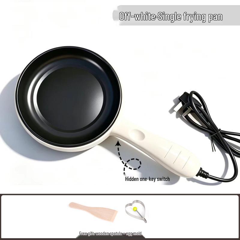 Canxiang Non-Stick Electric Frying Pan: Poached Eggs, Dumplings, Pot Stickers & Breakfast Cooker