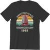 Die Hard Movie Christmas Party 1988 Bruce Willis Man Tshirt Retro Vintage Nakatomi Black
