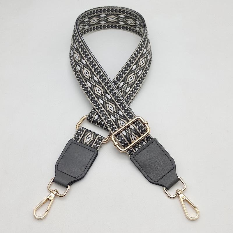 

Регульований шкіряний ремінь кросбоді - Жіночий плечовий аксесуар Silver Hook