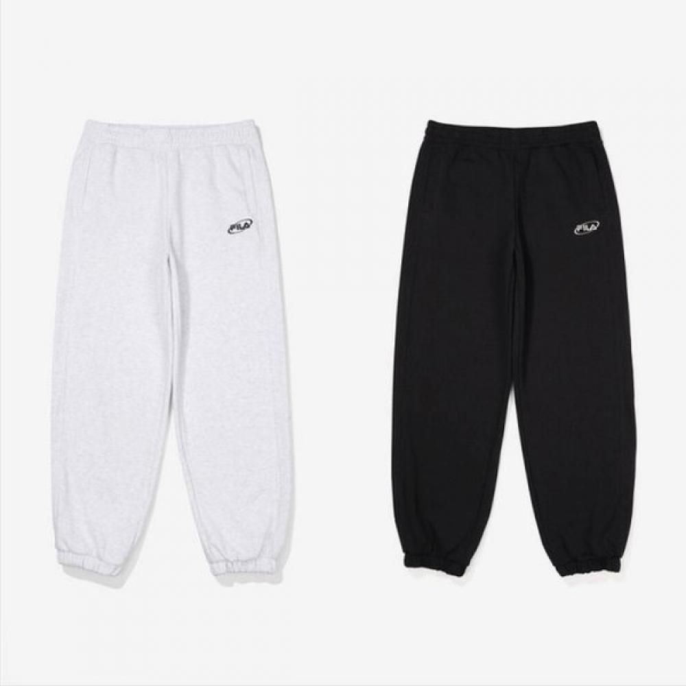 Fila Unisex Embroidered Logo Cotton Blend Jogger Pants Fs2fpf3105x WTM/095