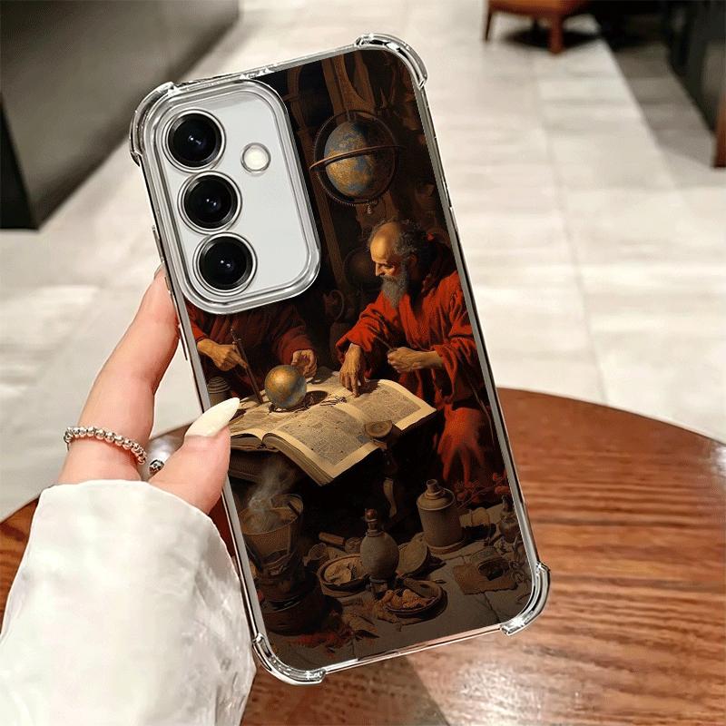 Renaissance Aesthetics Art Painting Soft Phone Case For Samsung A17 A27 A07 A37 A57 A16 A56 A15 A55 A14 A54 A13 A53 A26 A36 A25