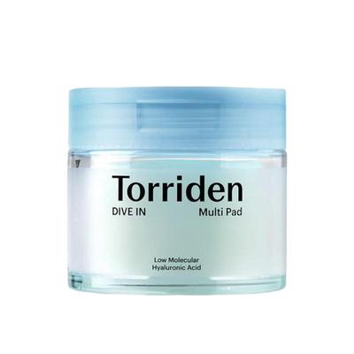 DIVE-IN Low Molecular Hyaluronic Acid Multi Pad Hydrating Toner Pads 80 Sheets
