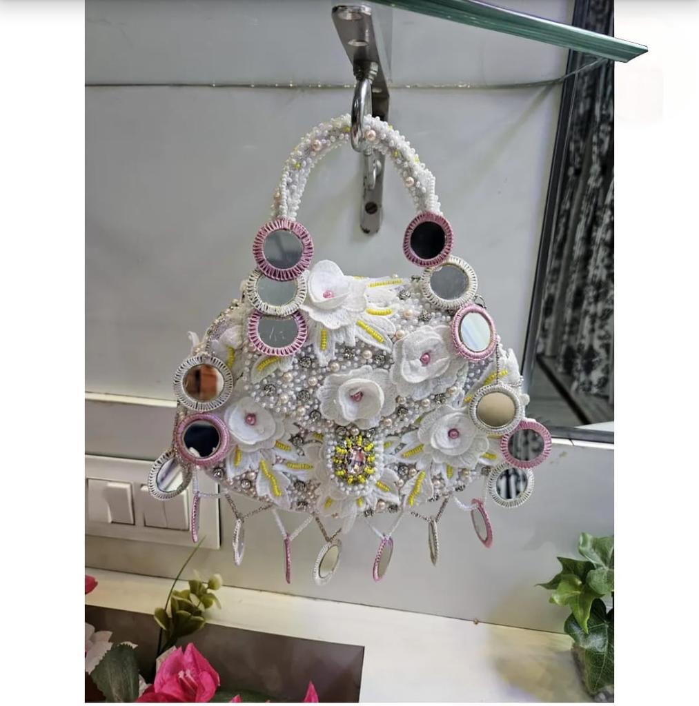 Bride Purse & Handbag – Designer Partywear Ladies Purse – Wedding Clutch - Luxury Bridal Gift - Bridesmaid Bag - Gift for Her