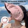 Damen Sonnenhut Leeres Oberteil Design Verstellbare Passform Outdoor Breiter Rand Sonnenschutzhut Tragbar Aufrollbar Wandern