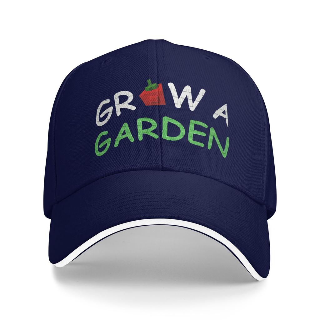 Men Women Grow A Garden Hats Trendy Baseball Cap  Sun Hat Travel Headewear Adjustable