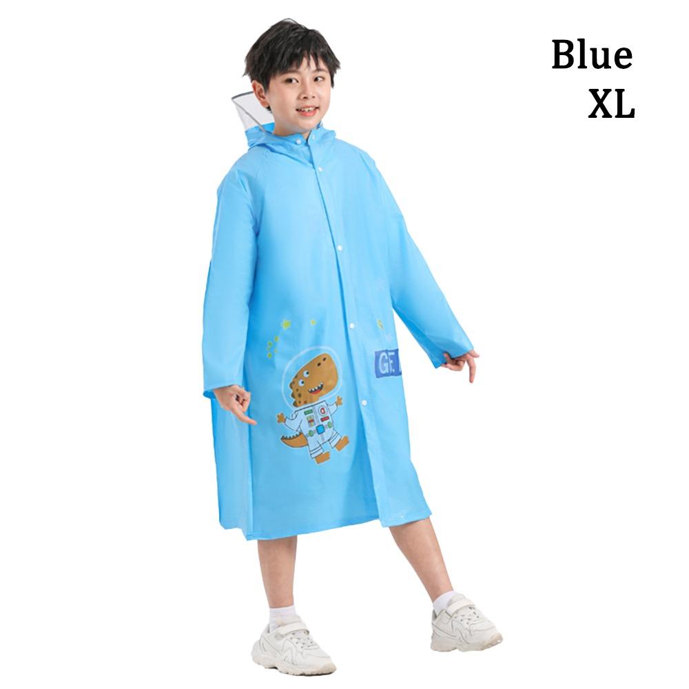 Long Style Rain Coat Cartoon One-Piece Raincoat High Quality Kids Raincoat  Boys And Girls