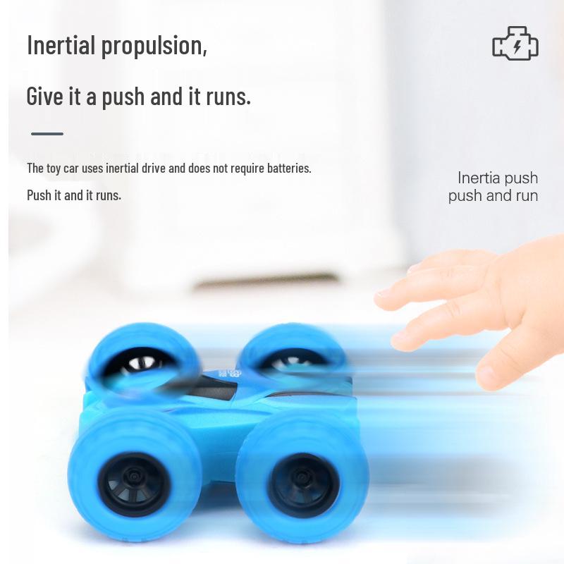 Best Seller: Double-Sided Stunt Car - Child's Drop-Resistant, Inertial Toy, 4WD Off-Road Stunt Vehicle