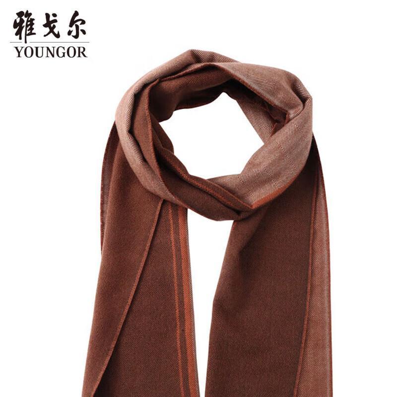 

YOUNGOR Men s Warm Soft Scarf One Size