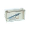 Stationery Clear S2339234 Sun-Star Multi-functional Pouch, Mesh, Mitte, Off-White,