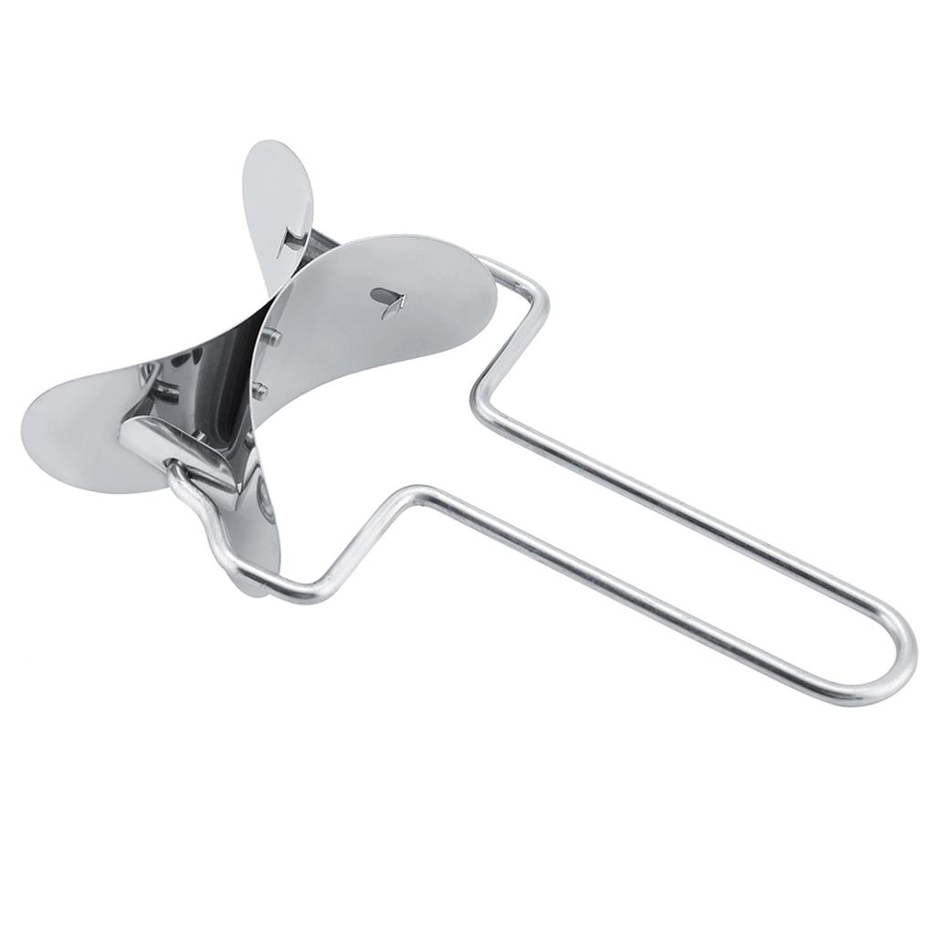 Stainless Steel Dumpling Wrapper Dough Cutter Circle Roller Mold Making Tool