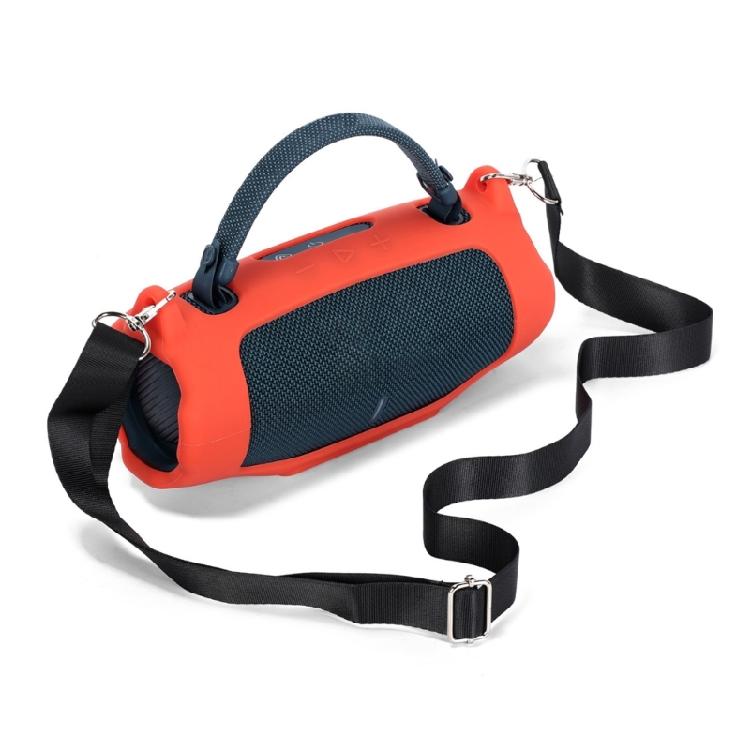 Thickened Silicone Skin Case for Charge 6 Speaker Shell Shoulder Bag Design for Maximums Durability and Portability