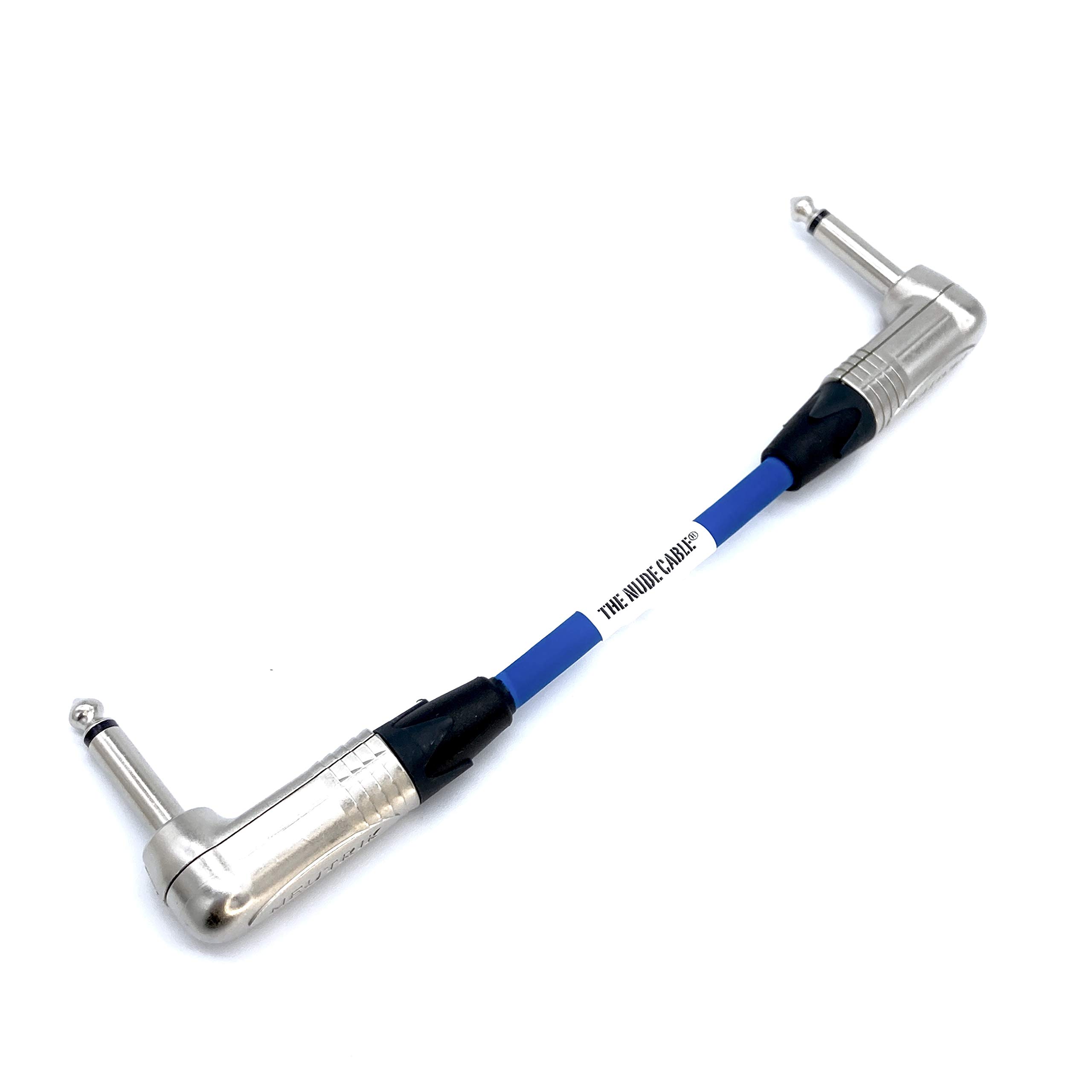 

Patch cable for effector NUDE CABLE 20cm patch Blue L-L синий