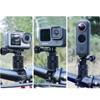 Bike Camera Handlebar Mount for DJI Hero Aluminum Alloy Bike Camera Fixing Bracket Clamp Black