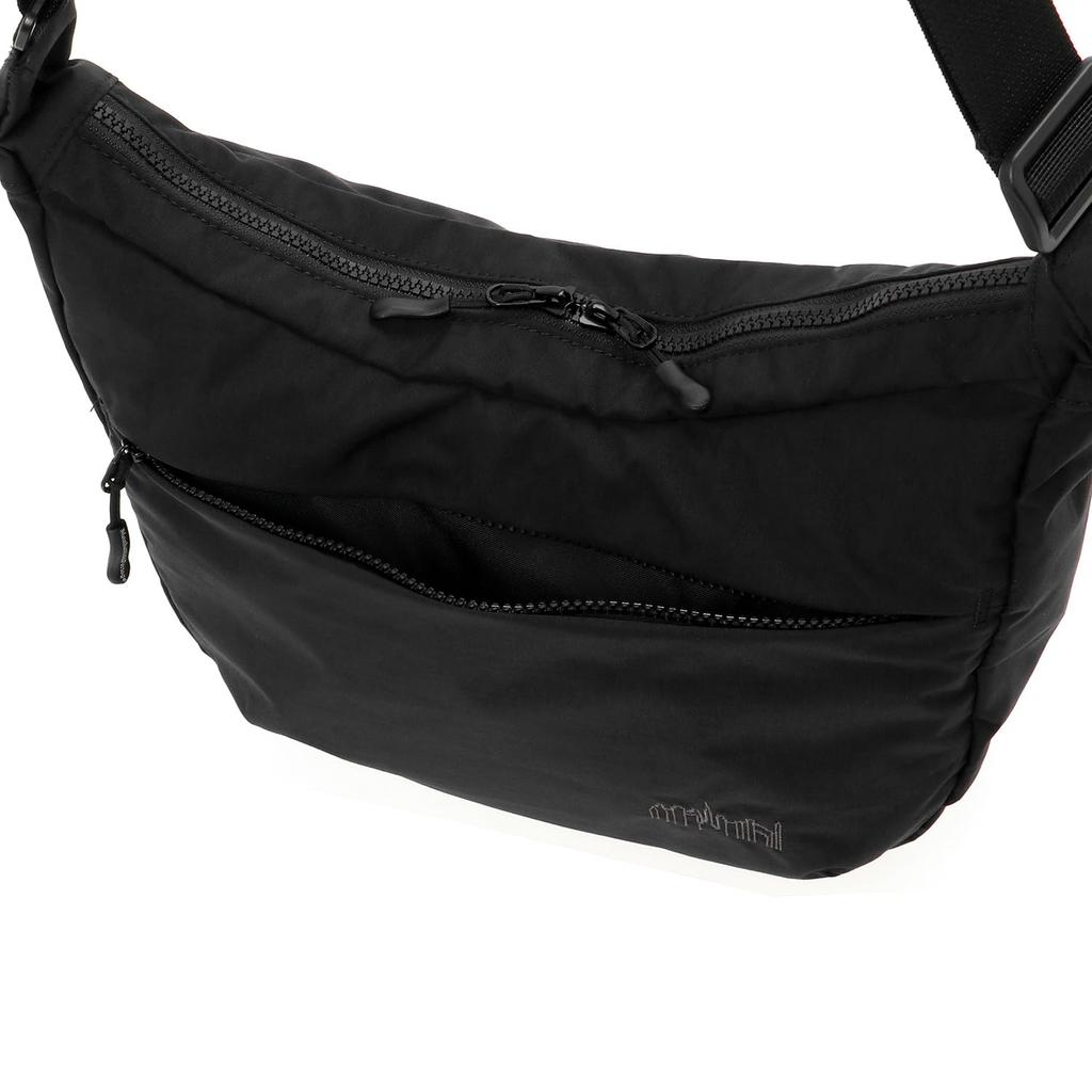 Duet Umhängetasche Nylon Tussah Feder BLK