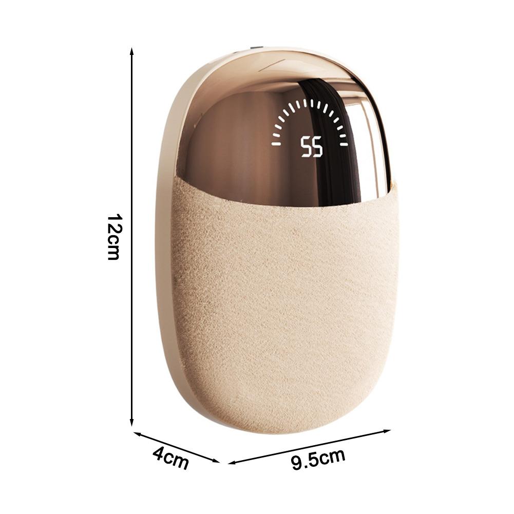 

1PC Plush Hand Warmer 12x8.5x4.5cm Portable Warmer Double Sided Heating Handheld Hand Warmer USB Rechargeable Accessories China Mainland