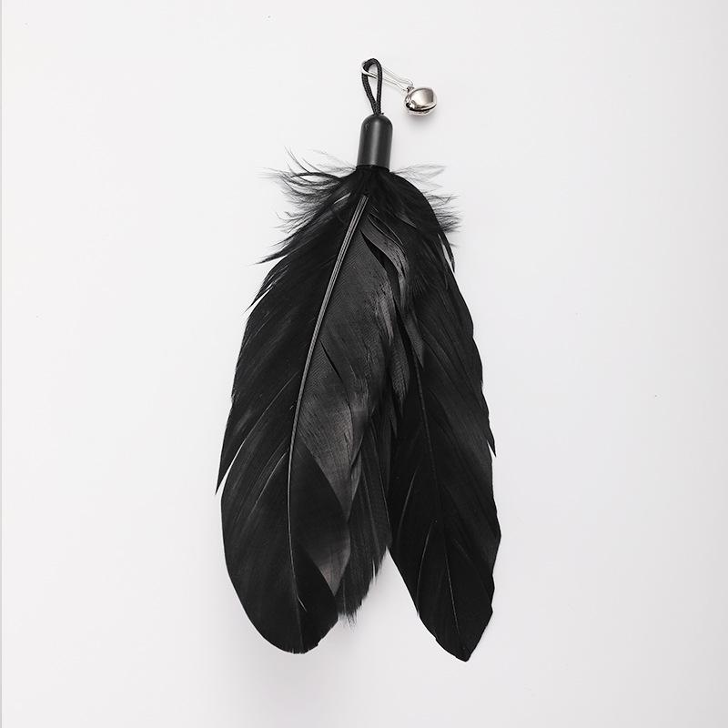 Cross-Border Suction Cup Cat Teaser Stick with Feather Attachment