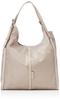 Maison Vert Women's Triangle Tote Bag, Water-Repellent and Multi-Storage, Greige (26)
