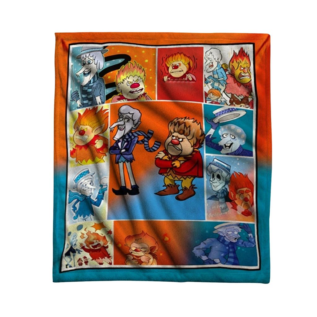 Anime Inspired Throw Blanket Soft Cozy Flannel for Bedroom Couch Living Room Decorative