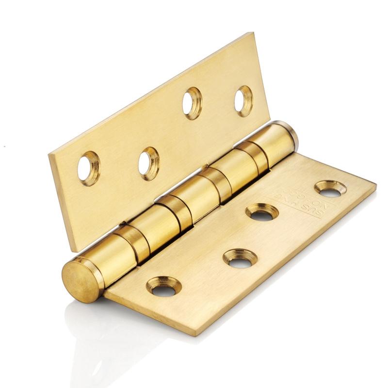 Cerniera in Acciaio Inossidabile Silenziosa Cuscinetto a Fessura Piatta Cerniera a Foglie Mobili Spessa Accessori Hardware Pieghevoli per Porte e Finestre