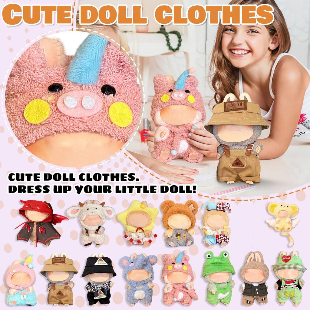 Cute Plush Doll Toy Gift Cartoon Style Children's Rag Doll Doll