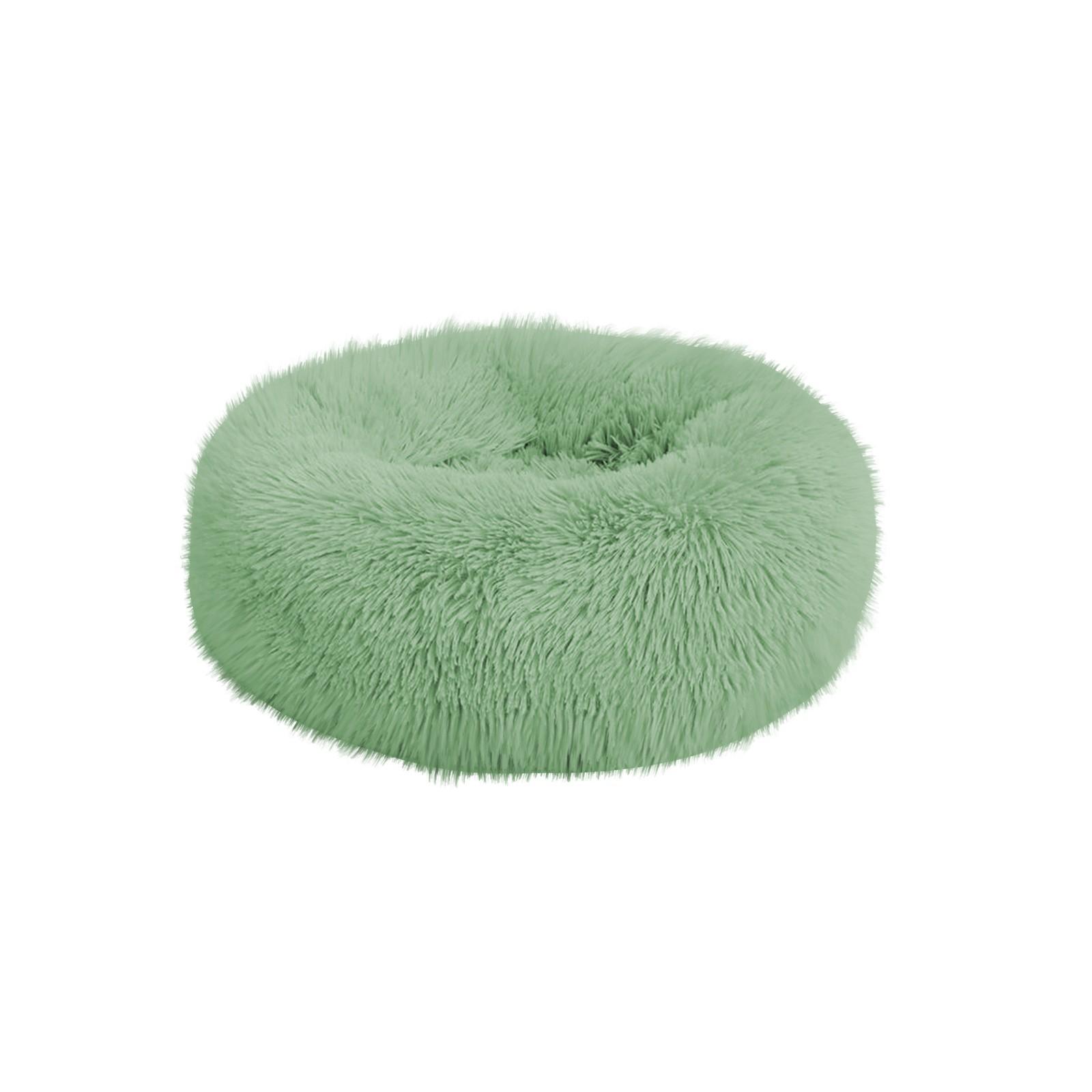 

Кровать для кошки, кровать для собаки, круглая плюшевая кровать для питомца, зимний теплый коврик для собаки, кровать для собаки, товары для питомцев I