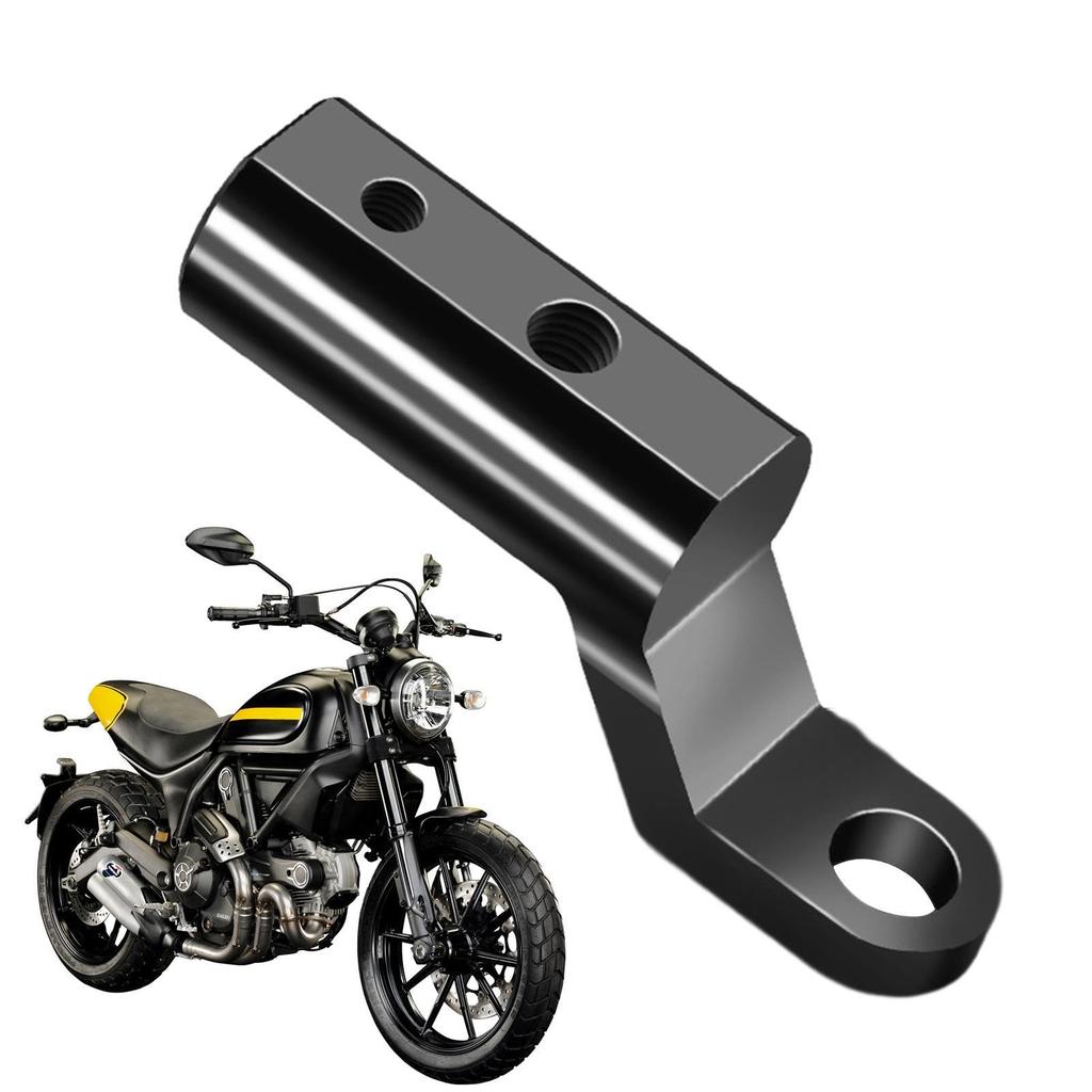 Motorcycle Handlebar Rearview Mirror, Bike Mount Clamp | Rearview Mirror Extension Rod Bicycle Conversion