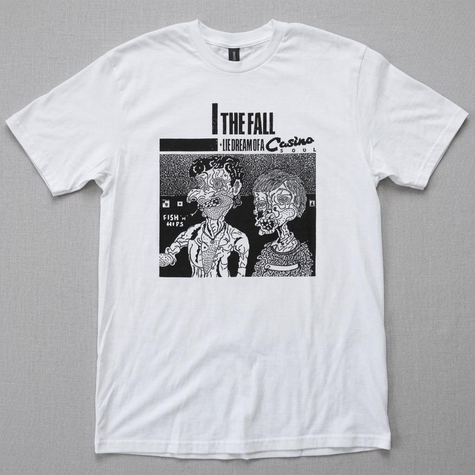 THE FALL Lie Dream Casino Soul T shirt, Post Punk Tee 80s Indie Band T shirt Underground Music Vintage Style Graphic S