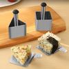 Forma do ryżu ze stali nierdzewnej 304, gospodarstwa domowego, spożywcza, forma do sushi, forma DIY do jedzenia uzupełniającego dla dzieci, narzędzia do sushi