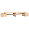 VidaXL Monitor Stand 100x27,5x15 Cm Solid Pine Wood 813969