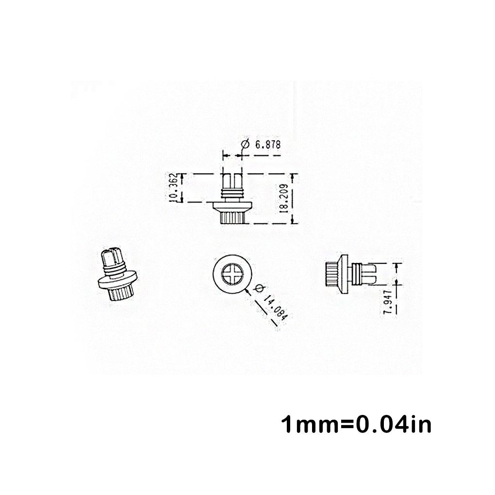 Bulloni per rivetti per pneumatici automobilistici, di ricambio, universali, decorativi, di colore pieno, modificati, argentati